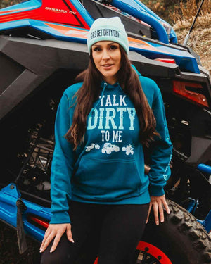 Talk Dirty 3.0 Unisex Pullover Hoodie - OFF-ROAD VIXENS CLOTHING CO.