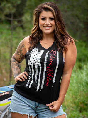 United We Stand Muscle Tank - OFF-ROAD VIXENS CLOTHING CO.