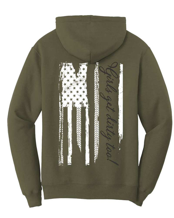 United We Stand Unisex Pullover Hoodie - OFF-ROAD VIXENS CLOTHING CO.