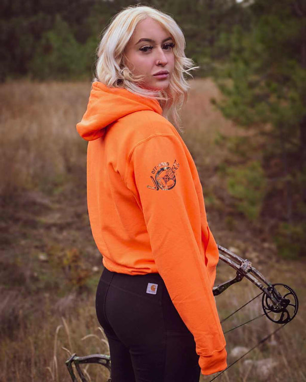 Vixen Huntress Pullover Hoodie-Safety - OFF-ROAD VIXENS CLOTHING CO.