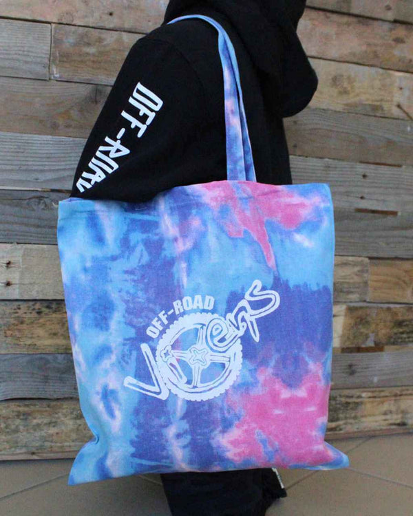 Vixen Outdoor Tie Dye Canvas Tote - Candy - OFF-ROAD VIXENS CLOTHING CO.