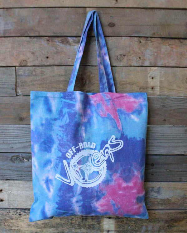 Vixen Outdoor Tie Dye Canvas Tote - Candy - OFF-ROAD VIXENS CLOTHING CO.