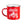 Load image into Gallery viewer, Vixen Vibes Enamel Mug - Red - OFF-ROAD VIXENS CLOTHING CO.
