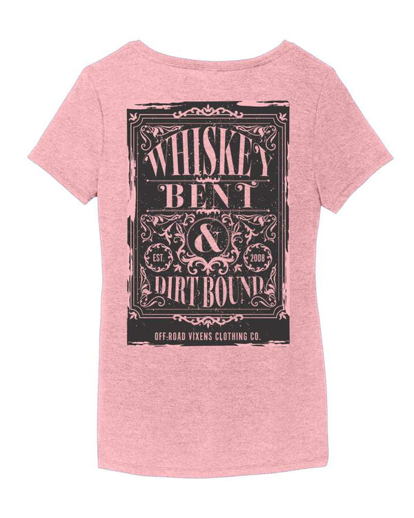 Whiskey Bent Ladies Tee - OFF-ROAD VIXENS CLOTHING CO.