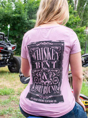 Whiskey Bent Ladies Tee - OFF-ROAD VIXENS CLOTHING CO.