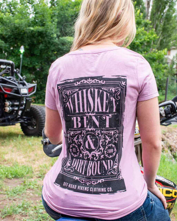 Whiskey Bent Ladies Tee - OFF-ROAD VIXENS CLOTHING CO.