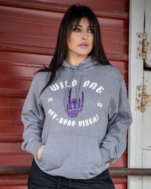 Wild One Unisex Pullover Hoodie - OFF-ROAD VIXENS CLOTHING CO.