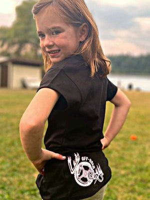 Youth Hell on Wheels Tee - OFF-ROAD VIXENS CLOTHING CO.