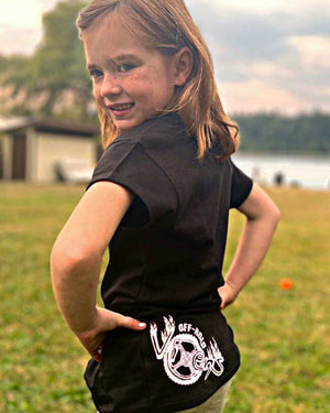 Youth Hell on Wheels Tee - OFF-ROAD VIXENS CLOTHING CO.