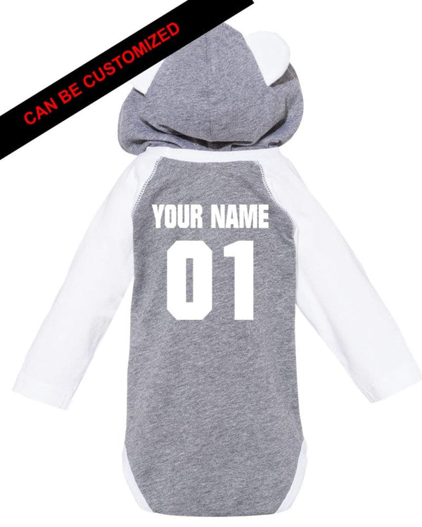 Youth - Lightning L/S Onesie - Ears - OFF-ROAD VIXENS CLOTHING CO.