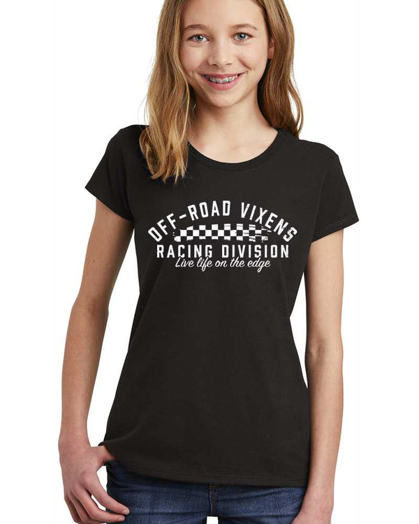 Youth Racing Division Tee - OFF-ROAD VIXENS CLOTHING CO.