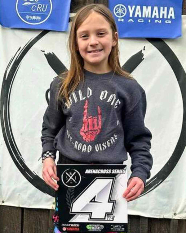 Youth Wild One Crewneck - OFF-ROAD VIXENS CLOTHING CO.